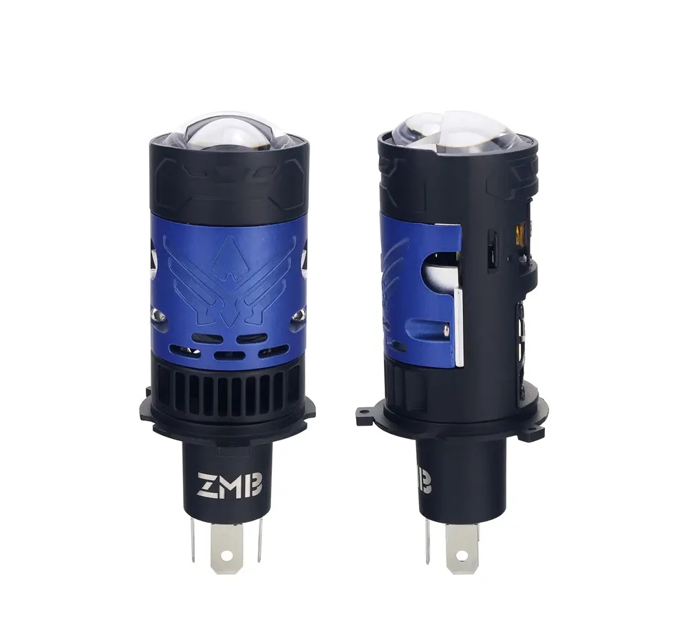 ZMB | T11-H4 | H4 Мини-линза 100Вт, 12В, 6000K, комп 2 шт. | 1