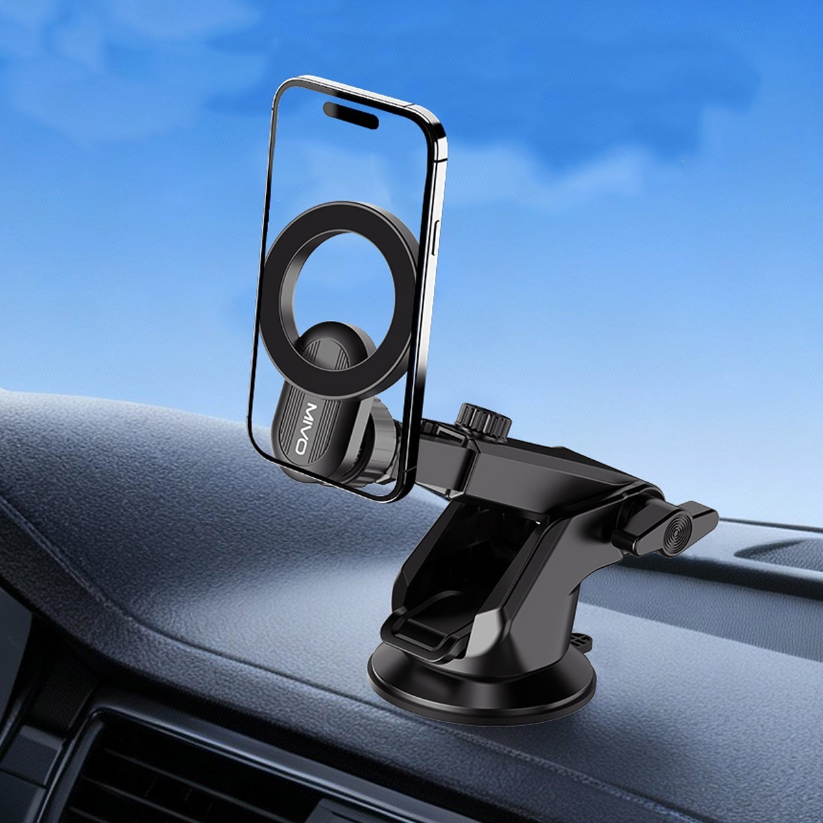 Mivo | MZ65  | Магнитный держатель для телефона на дефлектор | превью 2