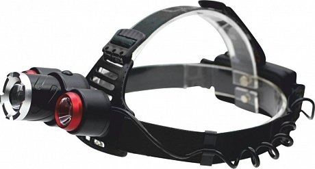 СИБИРСКИЙ СЛЕДОПЫТ | СМИТ HL-29 | Налобный,3 диода, ZOOM, 370 Lm, питание-аккумулятор 220+12V.| 1