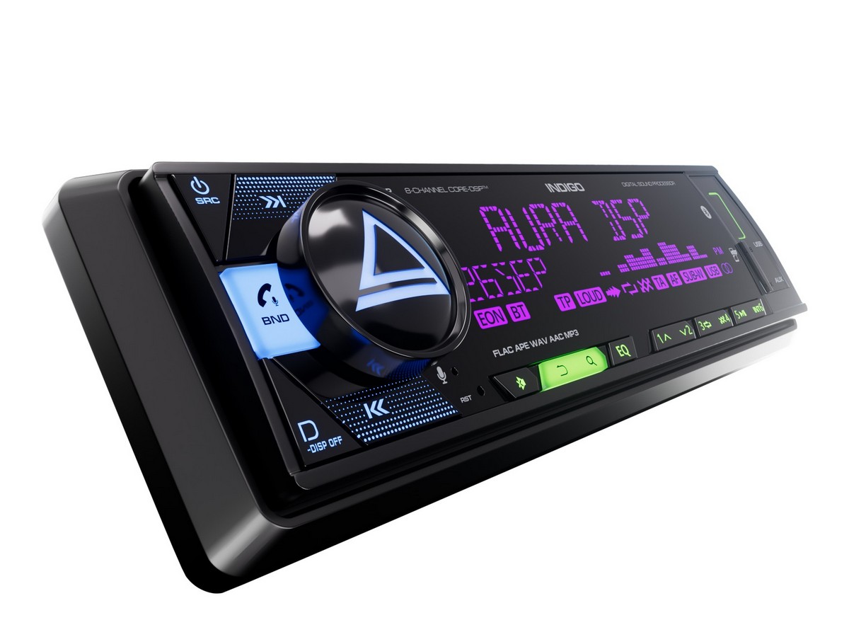 AurA INDIGO-876DSP CORE-DSP (8 каналов), FLAC, USB BT, 4 пары RCA, APP, 3-ZONE RGB, D-SWC, ДУ