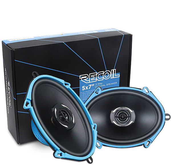 Recoil | RCX57 | 2-х пол. коакс., 5x7" , 3.2 Ом, 95-20000 Гц, RMS/Peak - 50W/100W | 4