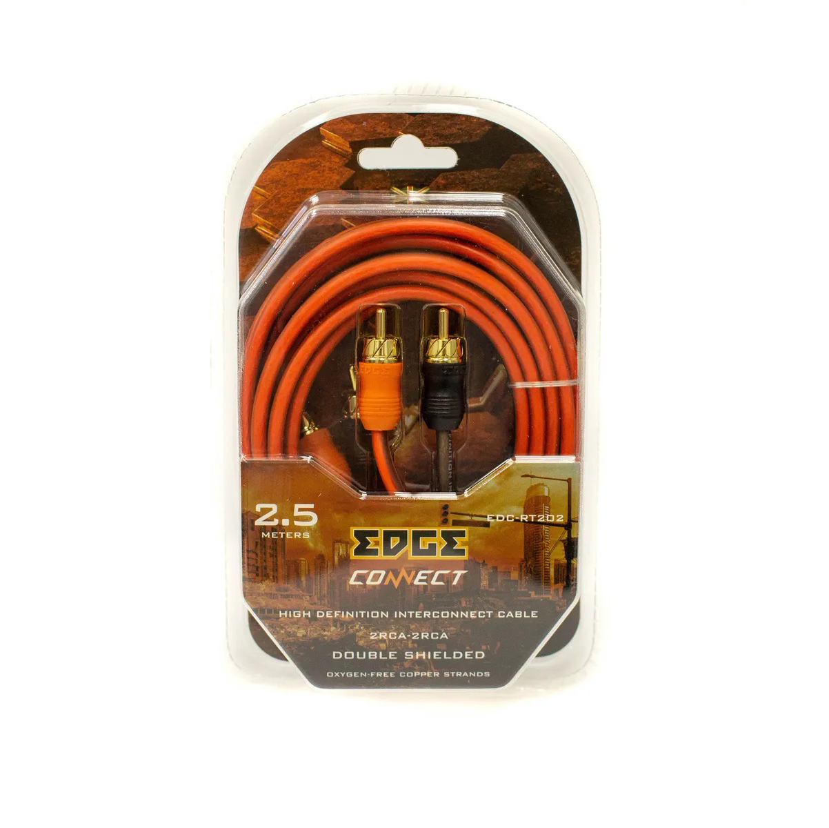 EDGE | EDC-RT202 | RCA-кабель 2.5 метра, 2 канала  | превью 2