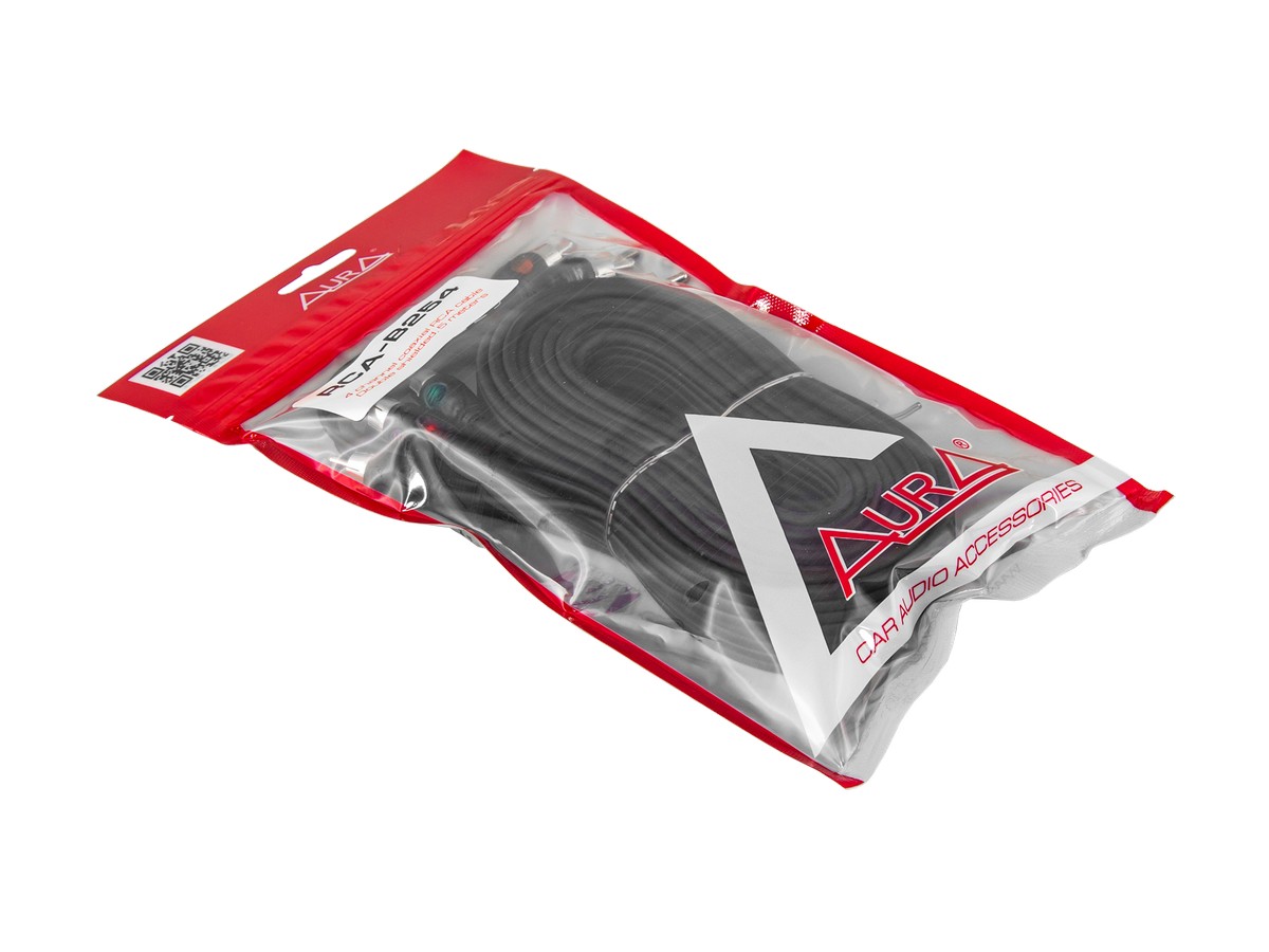 AurA | RCA-B254 | RCA-кабель 5 метров, 4 канала, бескислородная медь (OFC) | превью 2