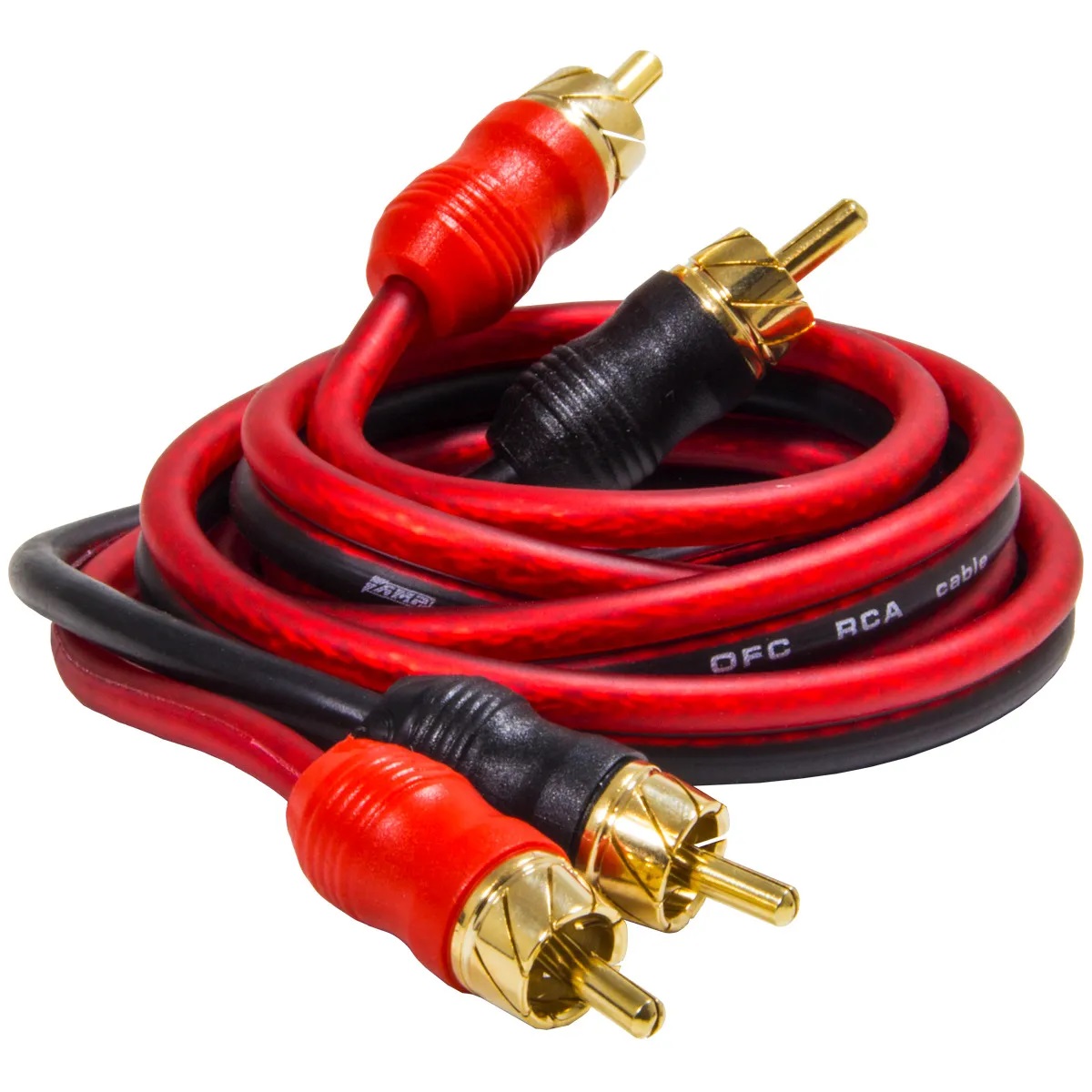 AMP | SRCA-1 | RCA-кабель 1 метр, 2 канала, медь, витая пара | превью 2