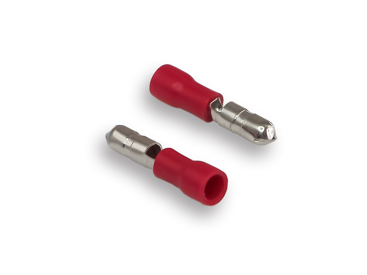 AurA | ATB-0150 | "Папа" центрального замка, красная, диаметр кабеля: 0,5 - 1,5 mm, уп. 100шт. | превью 1