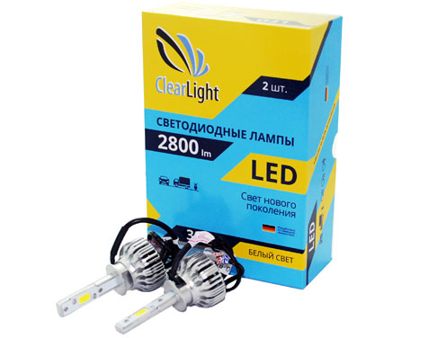 Clearlight | LED H11 | Лампа LED H11 2800 Lm (2 шт.) 12 в.| превью 2