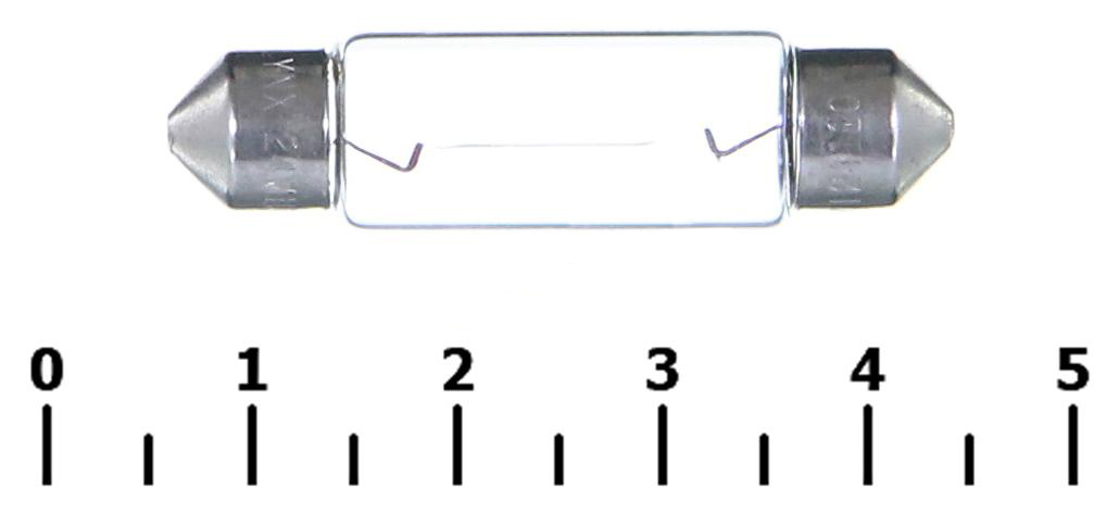LYNX |   C10W T11X41 |24V 10Wлампа автом.номерного знака, подсветка салона 41 мм.(L24110) уп 10 шт | превью 2