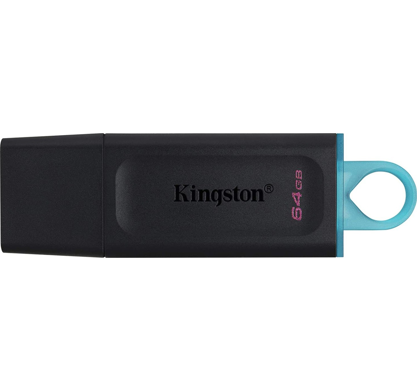 Kingston | 64GB | Модуль памяти DataTraveler Exodia чёрный/бирюзовый| превью 2