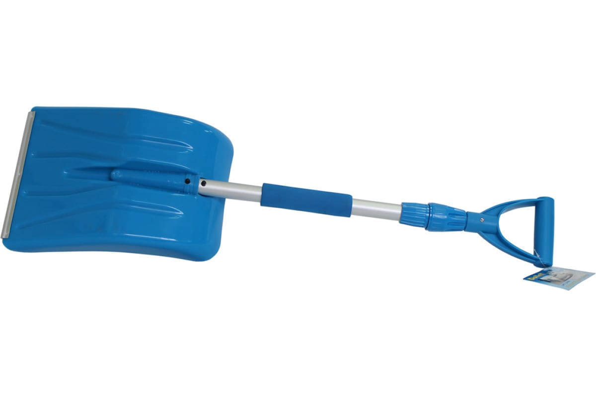 Dollex| LPT-2298|Лопата для уборки снега компактная телескопическая длина 85-110см , ковш 24см| превью 2