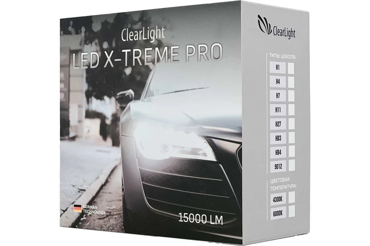 Clearlight | LED X-Treme PRO HB3 | Лампа LED X-Treme PRO HB3 90W.,15000 Lm., 6000K .(2 шт.) | 5