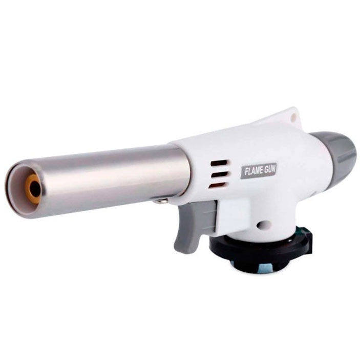 Газовая горелка | 920 | Газовая горелка пьезоподжиг белая №920| превью 1