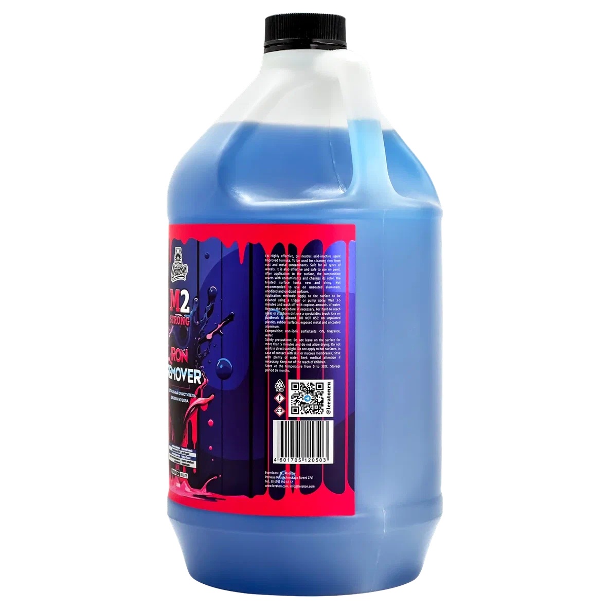 LERATON | M2 STRONG | Нейтральный очиститель дисков и кузова (с индикацией) LERATON 3,8л| 3