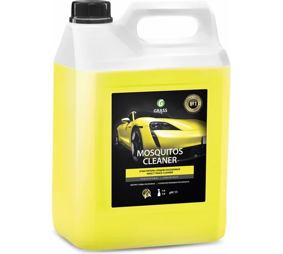 GRASS | MOSQUITOS CLEANER | Средство для удаления следов насекомых Mosquitos Cleaner (канистра 5 кг| 1