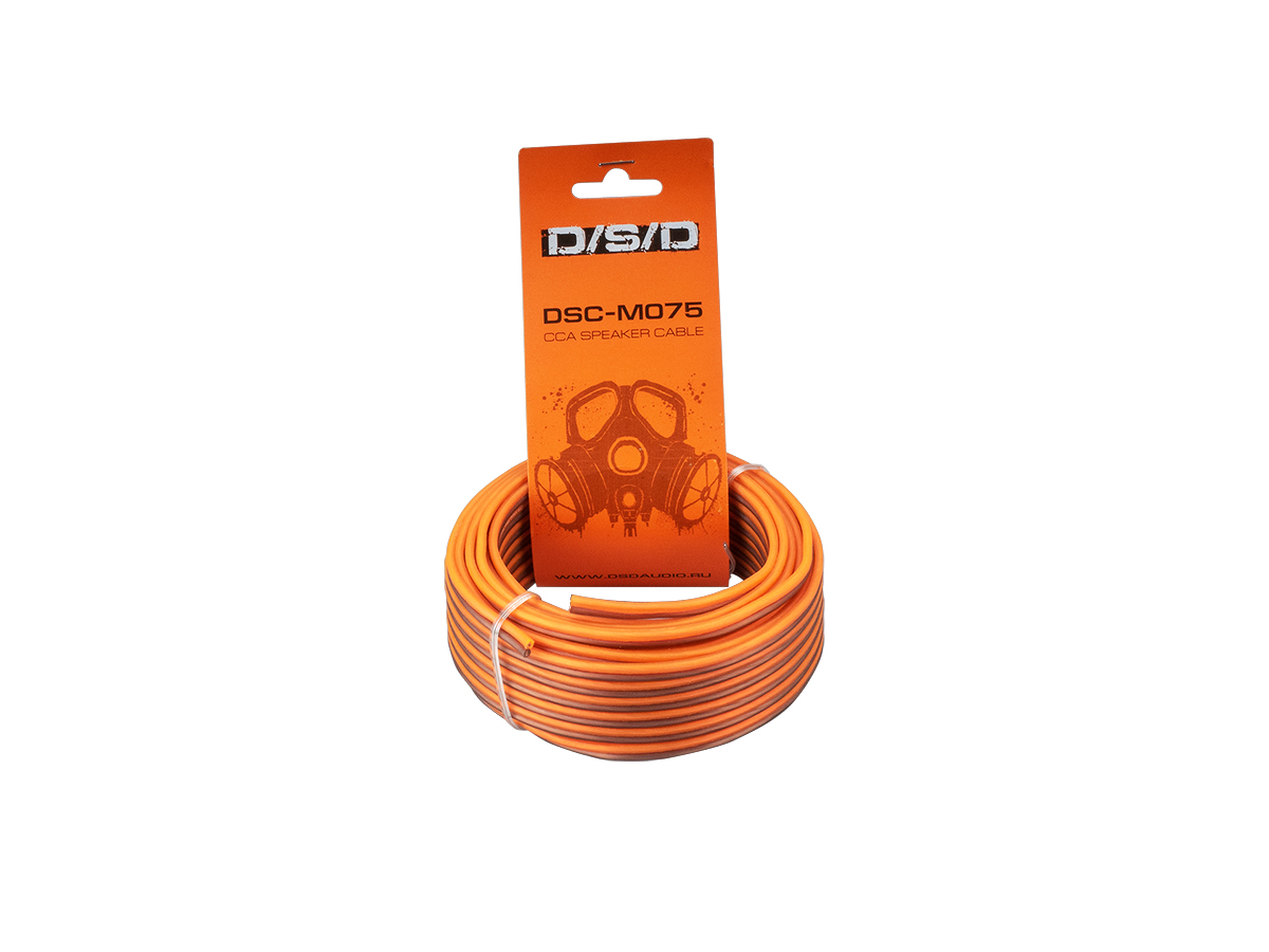 D/S/D | DSC-M075 | 2x0.75мм² (18Ga), моток 10 метров, ЦЕНА ЗА 1 ШТ. | превью 1