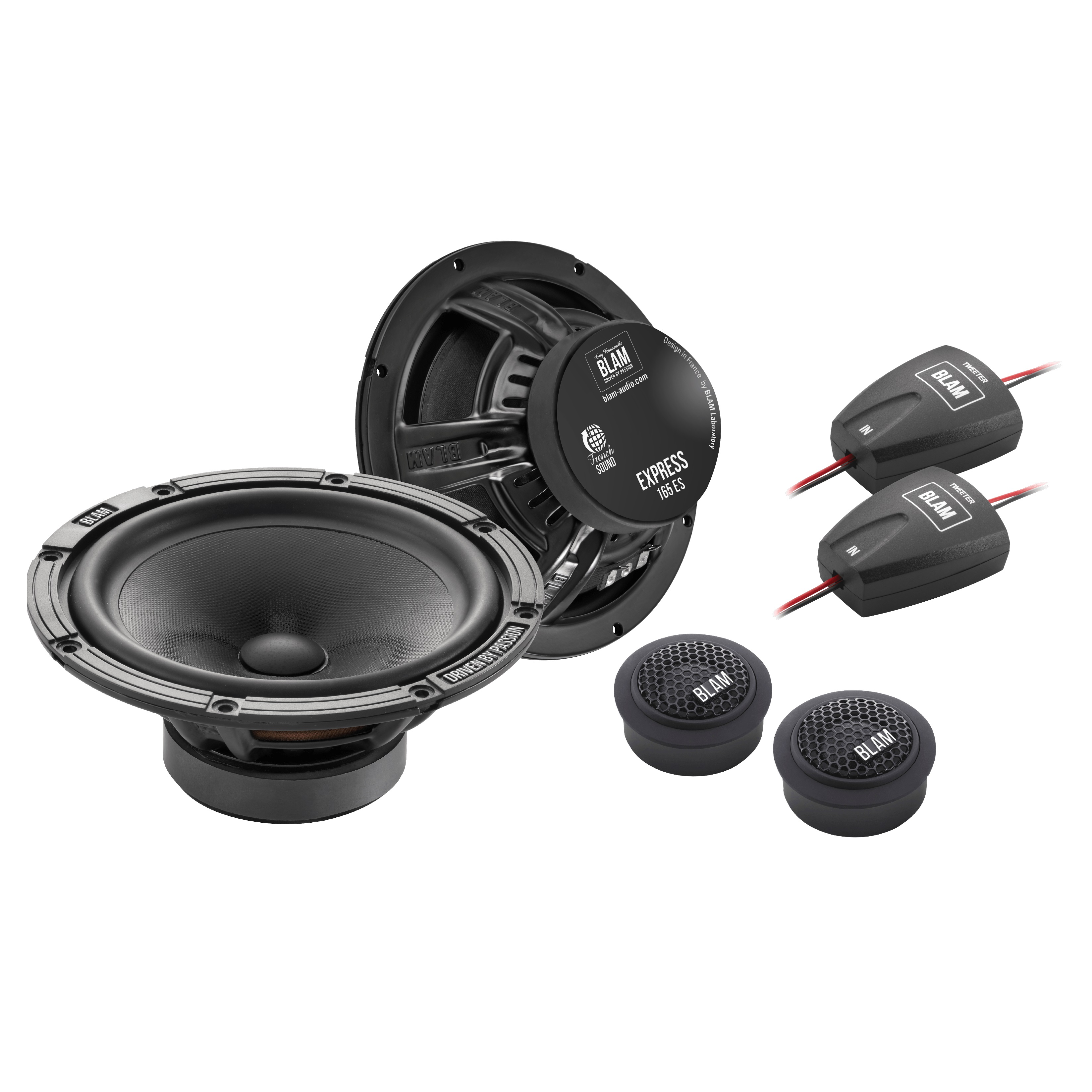 BLAM | 165 ES | 2-х компонентная акустика, 6,5" (16см), 60/120Вт, 65Гц-31кГц, 2Ом, 93 дБ | превью 1