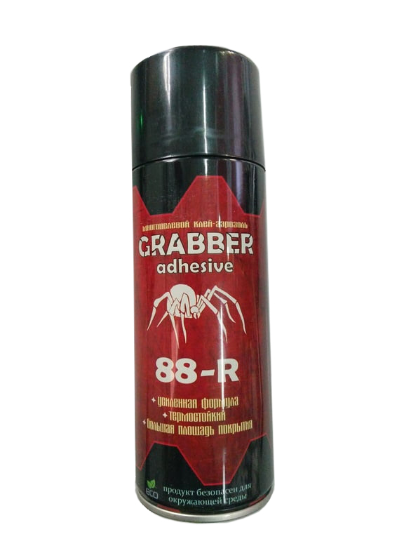 Iguana | Grabber 88-R | 600ml клей-спрей д/карпета "туман" | 1