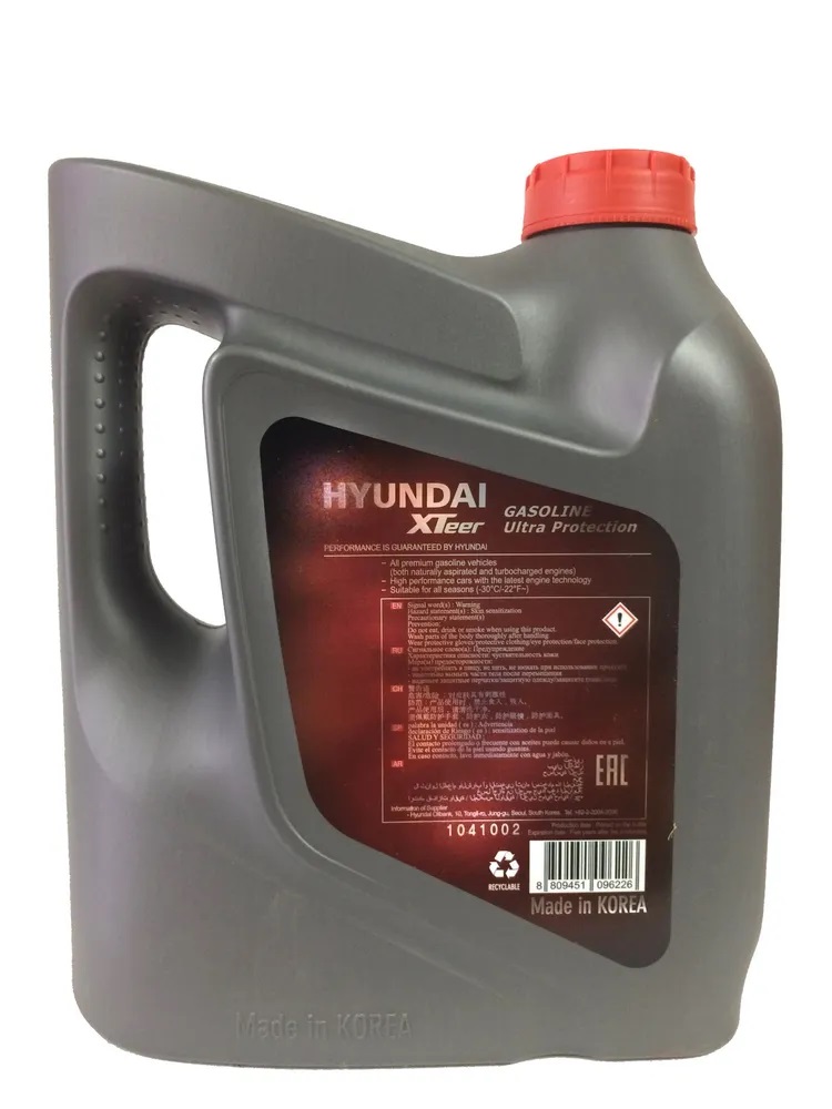 HYUNDAI | XTeer Gasoline Ultra Protection 5W-30 | 4L Синт. моторное масло SN | 2