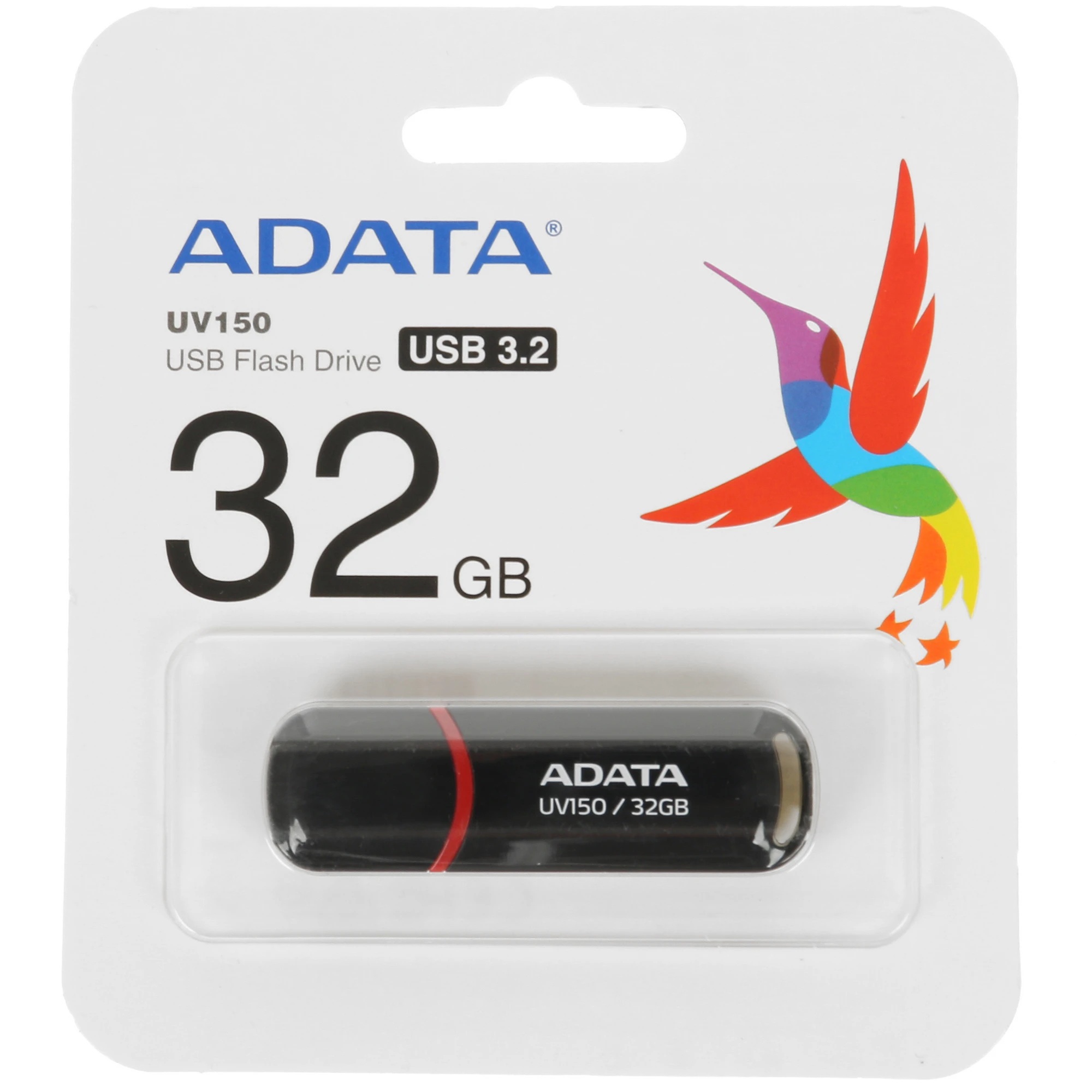 A-Data | 32GB | Модуль памяти USB 3.0 32GB UV150 чёрный| превью 2