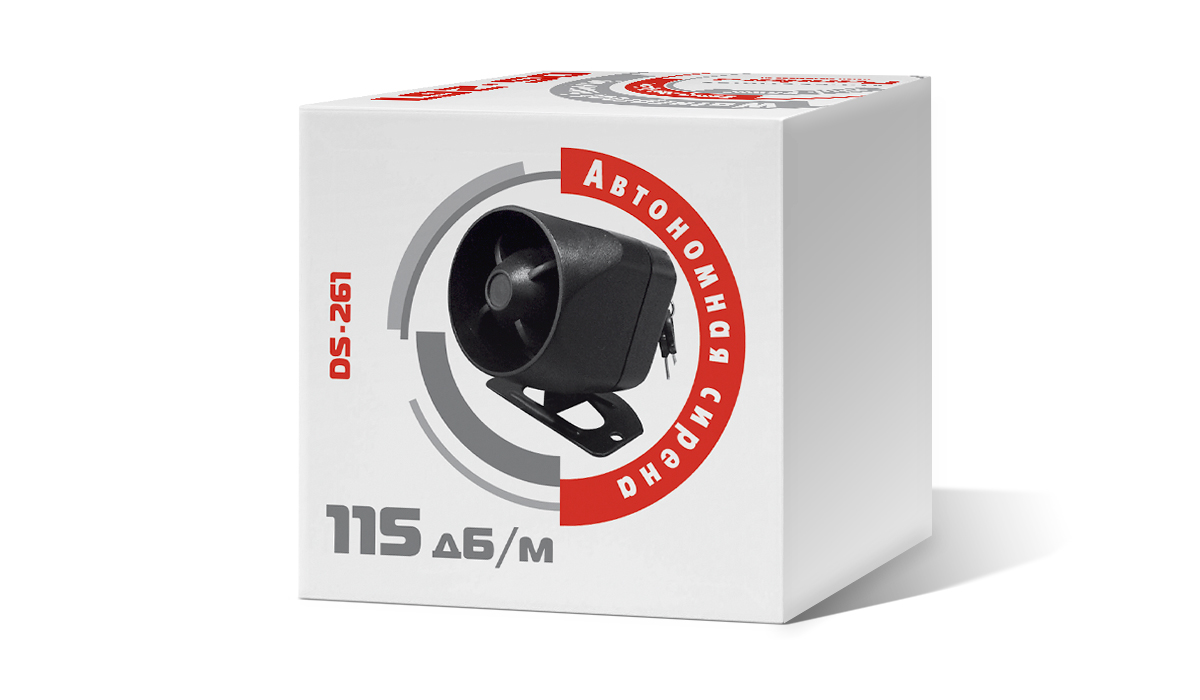 Сирена автономная (1 тон, 20 W) Pandora DS-261 * превью 3