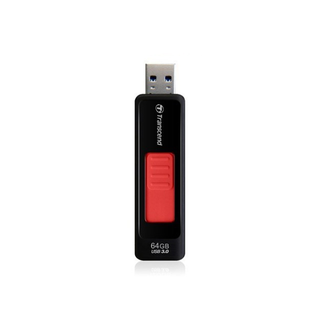 Transcend | 64GB | Модуль памяти USB 3.0 JetFlash 760  чёрный/красный| превью 2