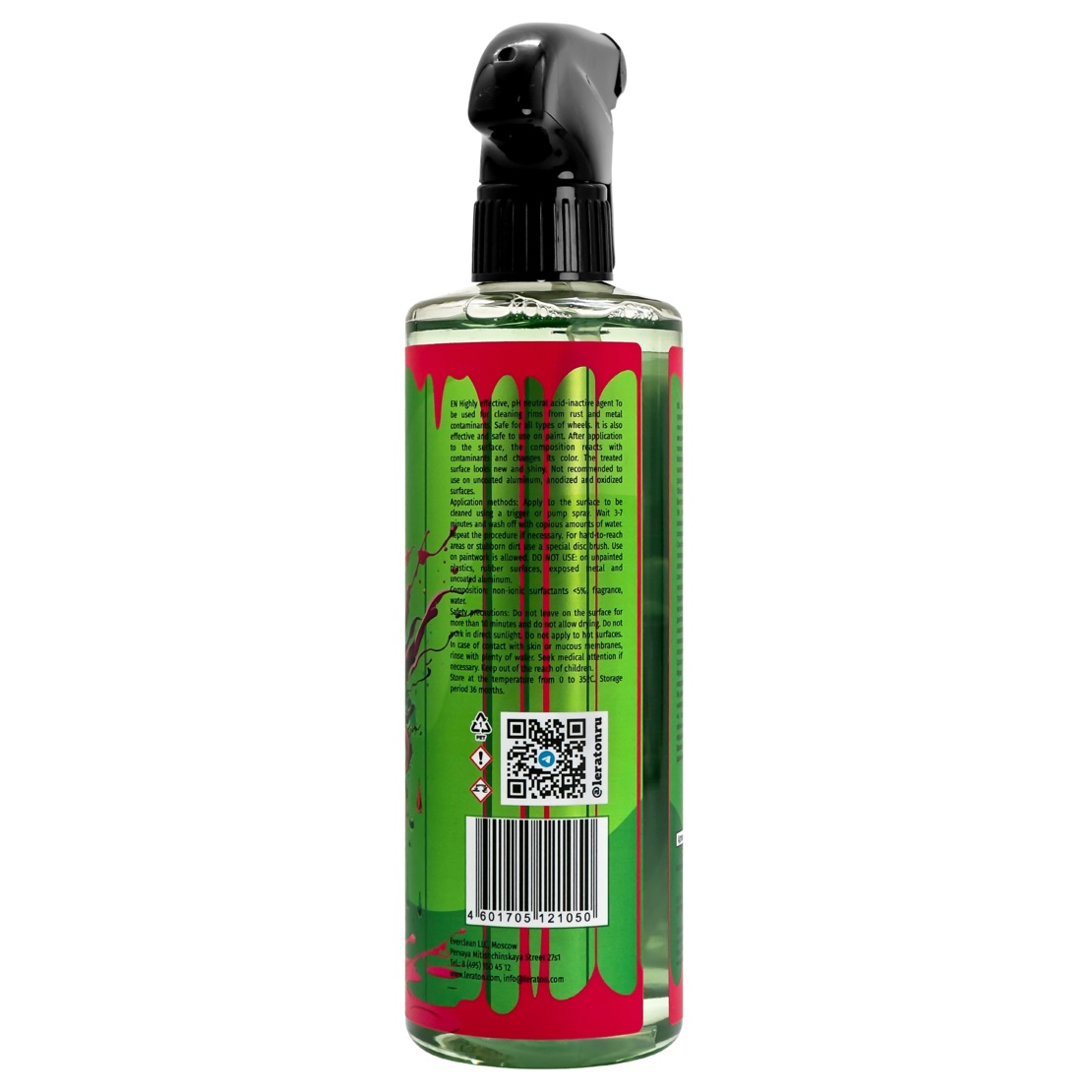 LERATON | M2 | Нейтральный очиститель дисков и кузова (с индикацией) LERATON 473мл| 3