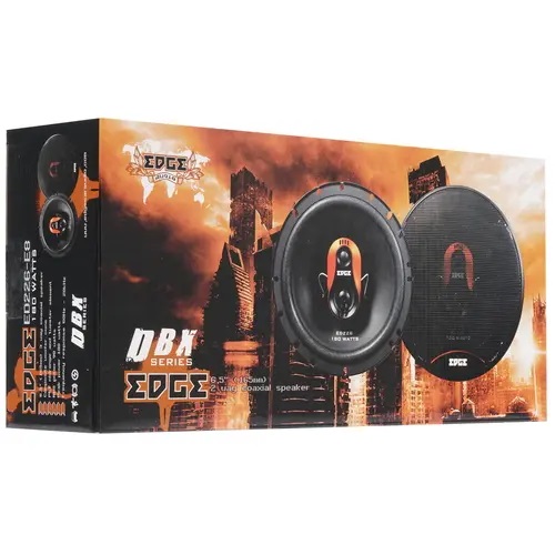 Edge | ED226-E8 | 6" (16.5cm), 180 Вт, 2-х полосные, коаксиальные, | 5