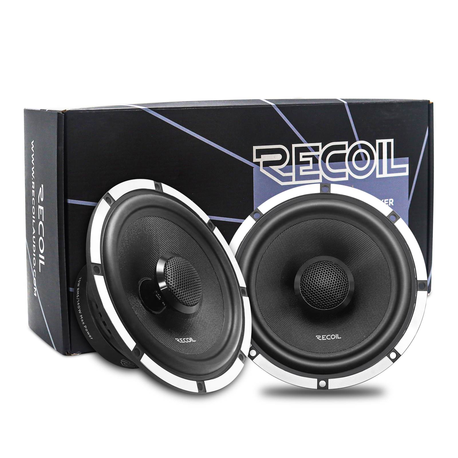 Recoil | RX65 | 2-х пол. коакс., 6.5”(165 mm), 4Ом, 60-20000Гц, RMS/Peak - 70W/140W | 5