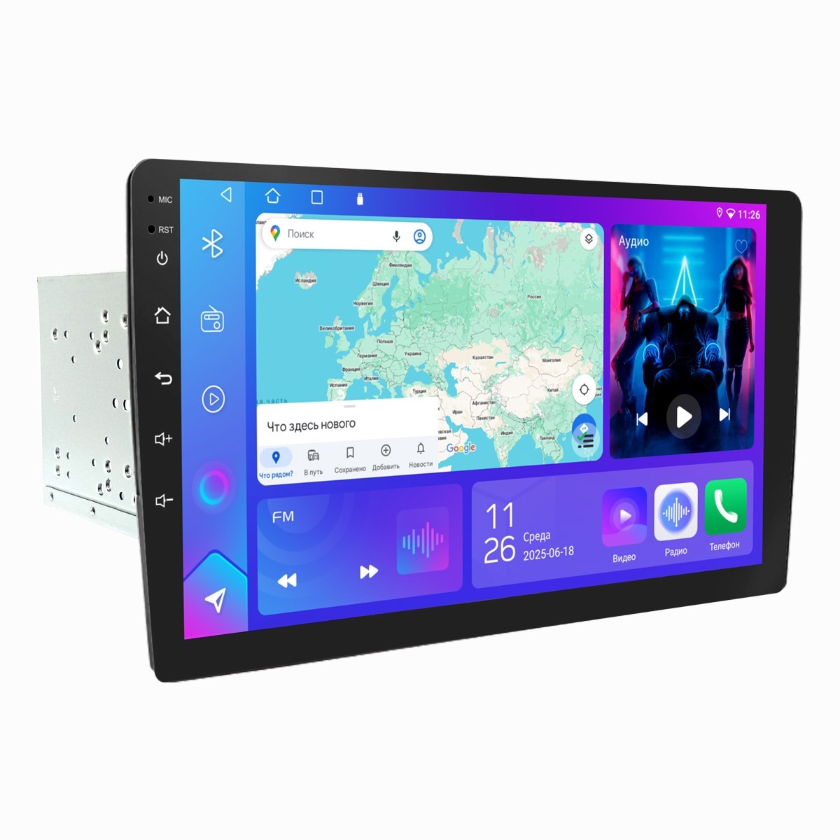 Eplutus| CA103 | 4-64 10", ANDROID 12, . BT, GPS  Wi-Fi | превью 2