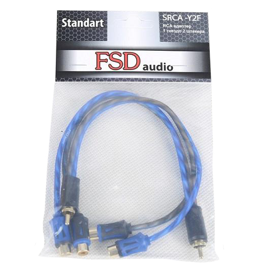 FSD audio | SRCA - Y 2F | Y-кабель 0.2 метра, 2 мама/1 папы, гибкий силикон | превью 2