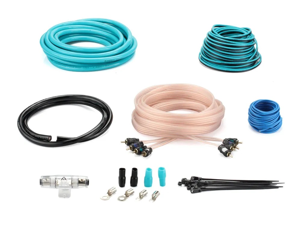 Aspect | AWK-4.4 | комплект проводов для 4-кан. усилителя / 4AWG/4RCA-4RCA | 2