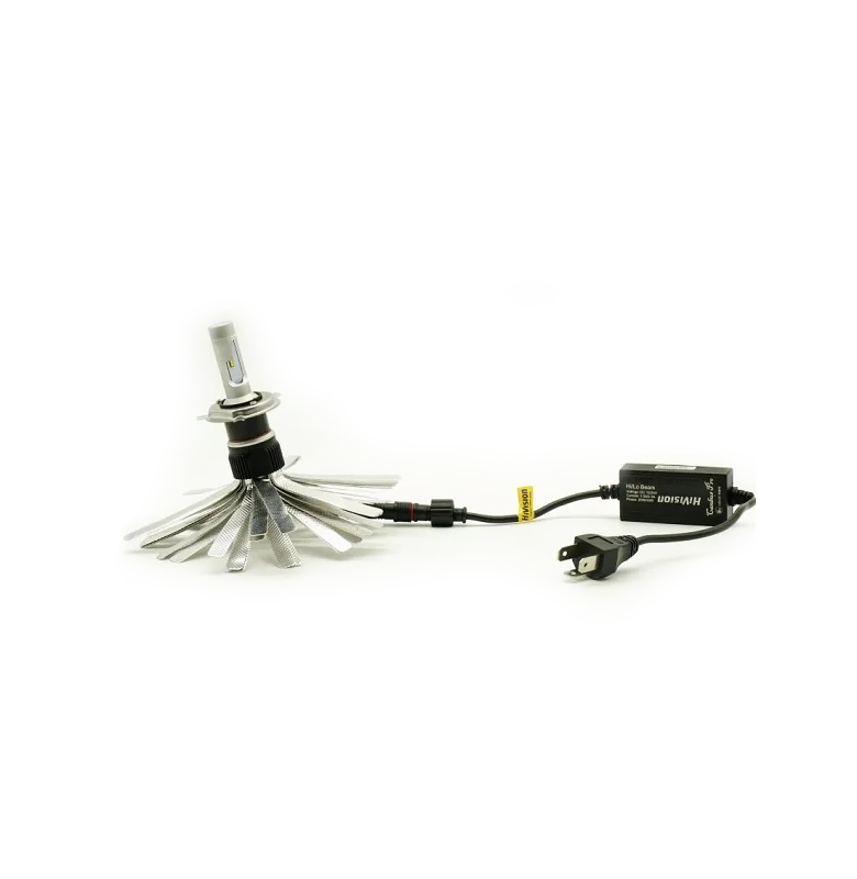 HiVision | H4 Z5 UNIVERSAL | Philips , косичка , 6000K, 4000Lm, 9-24V комплект 2 шт. | 2