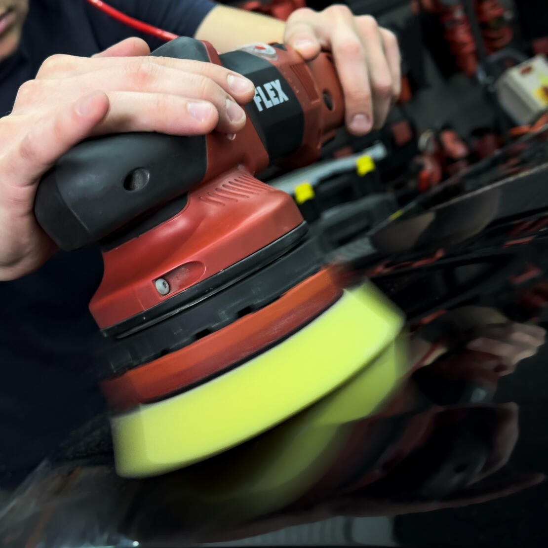 LERATON | DAP150 | Мягкий желтый DA THERMO полировальник 130/155 DAP150 | 3