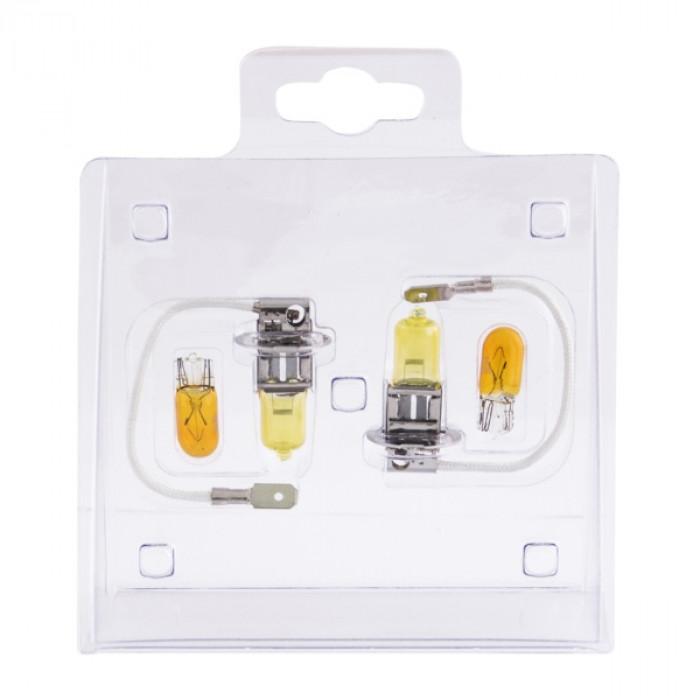 SVS    | H3 0200094000 YELLOW  3000K | Лампа H3 12V 55W + W5W  Комплект | превью 2