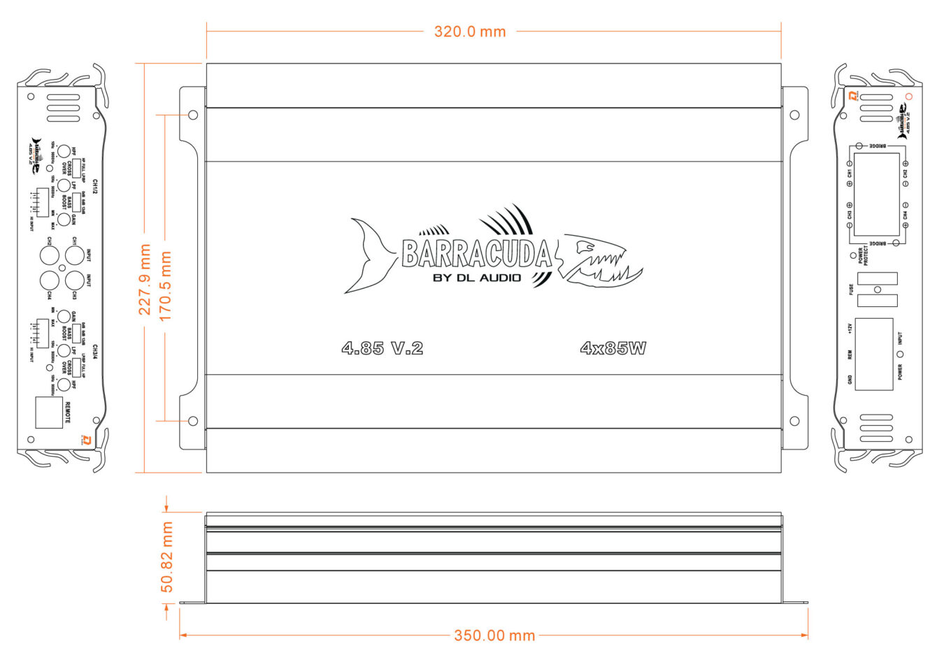 DL Audio | Barracuda 4.85 V2 | | 7