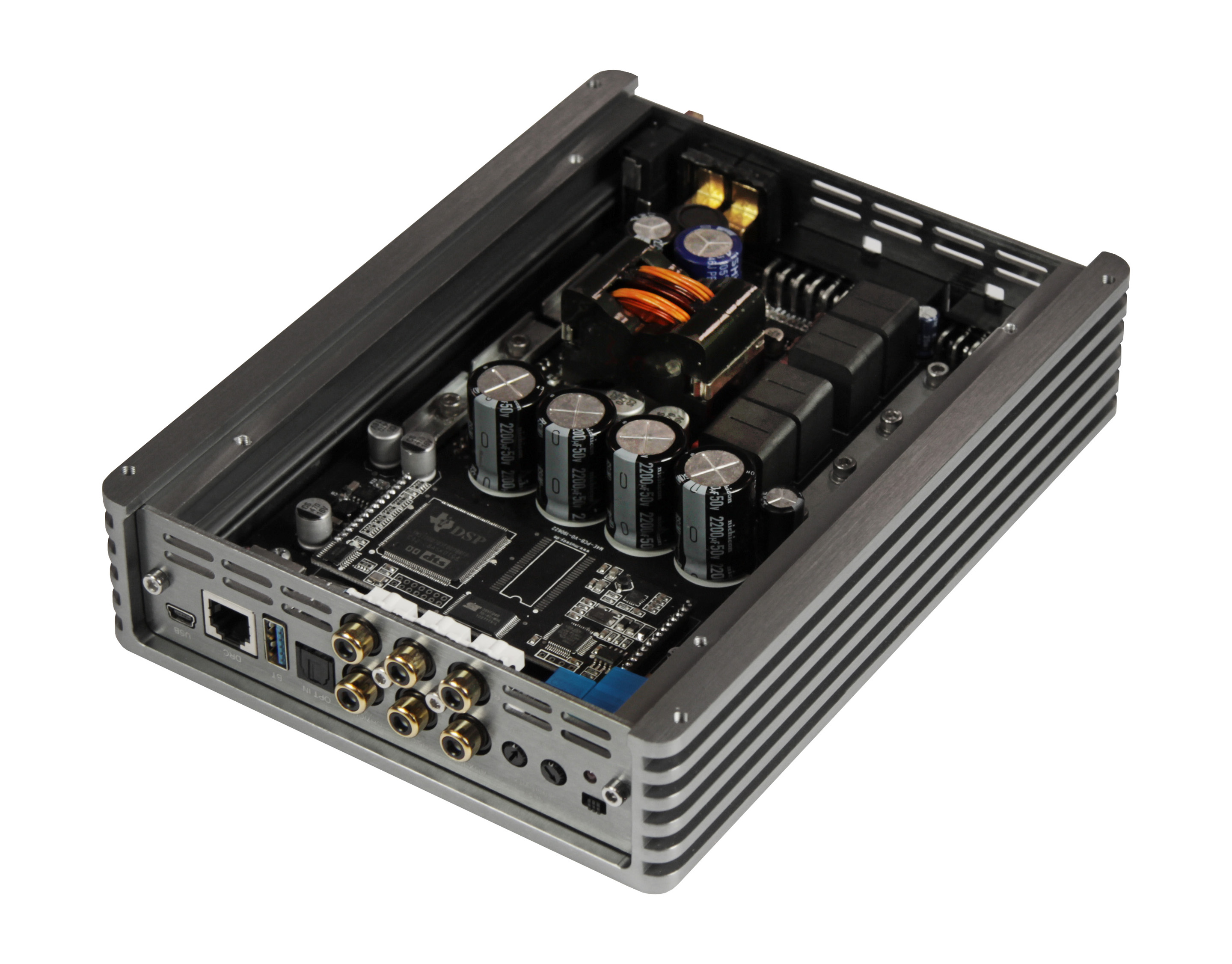 MUSWAY | M4+ | 4 кан. усилитель со встроенным 8 канальным DSP 4х100Вт | 4