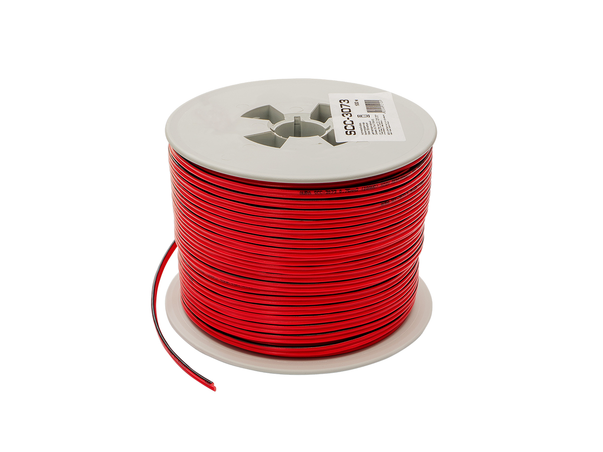 AurA | SCC-3073 | RU, 2x0.75мм² (18Ga), бескислородная медь (OFC), ПРОДАЖА КРАТНО 10м., бухта 100м.| 1