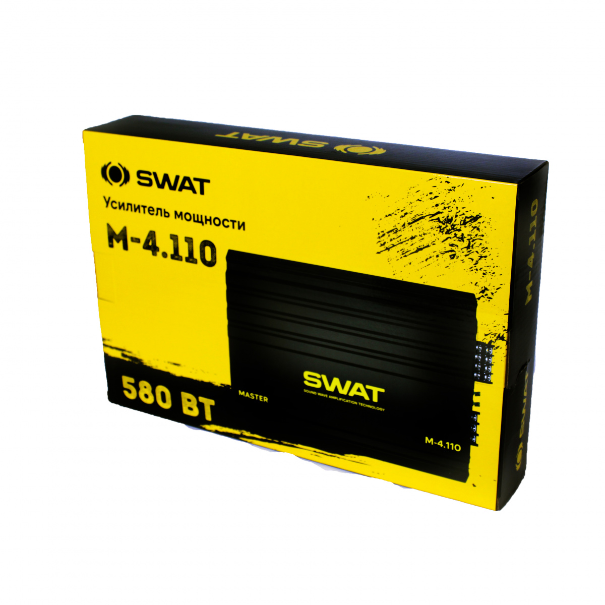 Swat | M-4.110 | 4х110 Вт (4Ом) , 4х145 Вт ( 2 Ом), 2х290 (4 ом), class АВ | 6