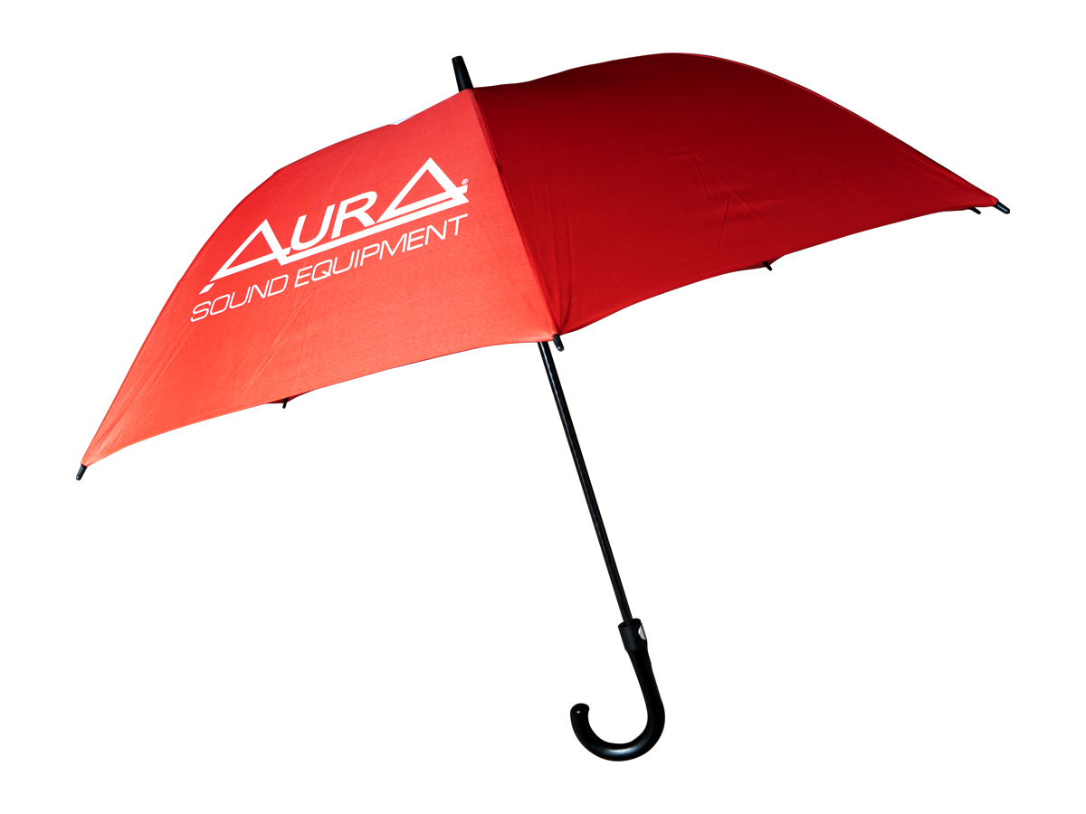 AurA | AUM-030 | Зонт-трость, диаметр 124см, красный | превью 1