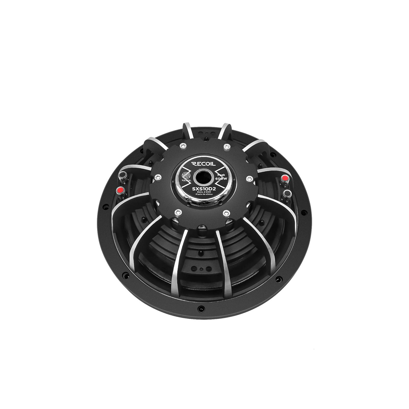 Recoil | SXS10D2 | Сабвуфер плоский, 10"(250мм), 2+2Ом, 44-400 Гц, RMS/Peak - 300W/600W | 4