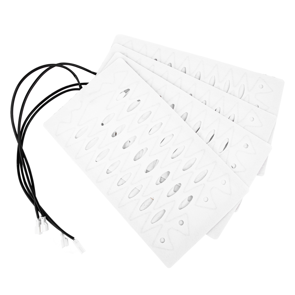 ACV| HS-04P | Перфорированный подогрев сидений на 2 места квадратные кнопки, 3 режима 2