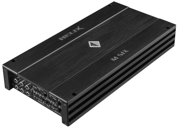 Helix | M SIX | Усилитель 6-канальный 6х100, 4/2Ом со встроенным активным кроссовером| 1