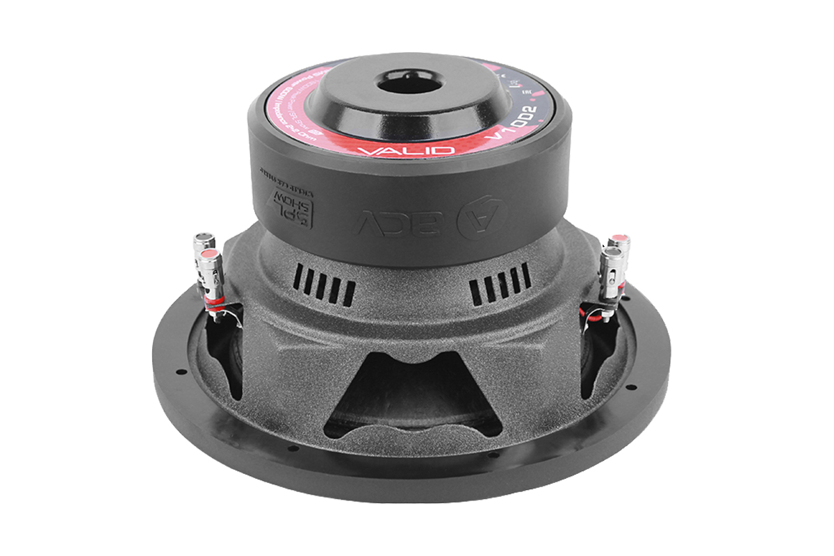 ACV | VALID V10D2 | 10", RMS=650W/2+2Ом/25см | 4