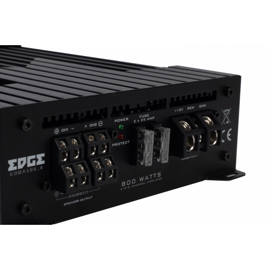 Edge | EDBX100.4-E1 | 4х80 Вт RMS (4 Ом), 4х100 Вт RMS(2 Ом), 2х200 Вт RMS(4 Ом) | превью 2
