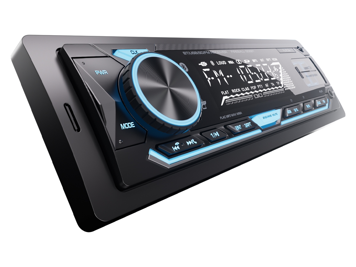 AurA | FIREBALL-305BT | 4х51w, FLAC, 2xUSB/BT, APP, 2 пары RCA, голубые кнопки | 1