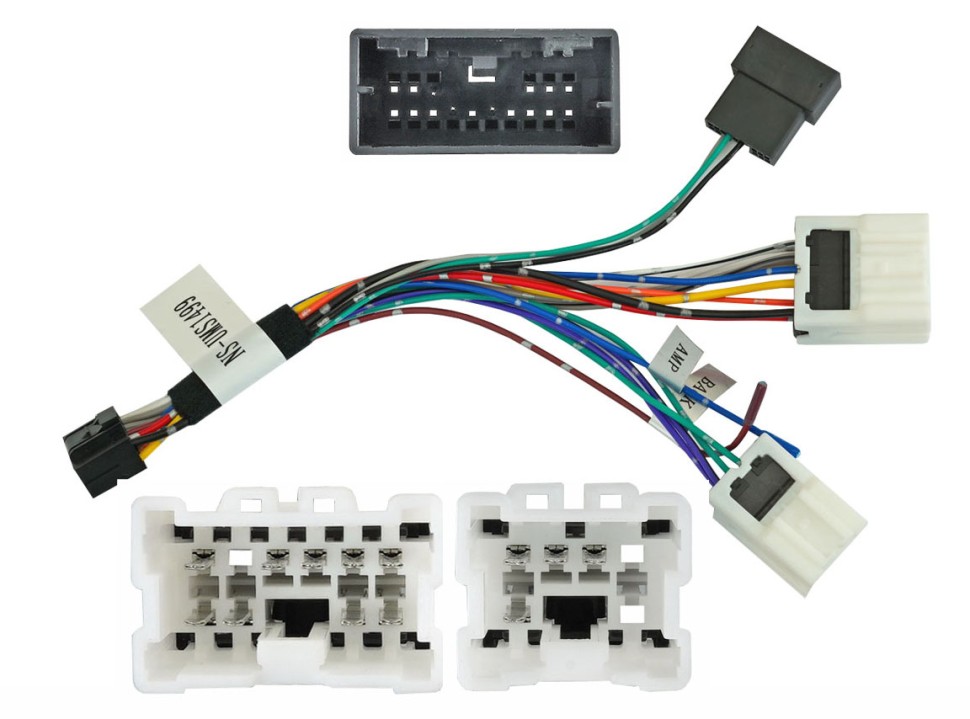 Incar | NS-UMS1499 | переходник NISSAN Almera Classic 2003, X-Trail 2005 (без CAN-модуля) | превью 2