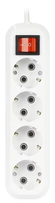Удлиннитель |Smartbuy | Удлиннитель Smartbuy, 4 гнезда 3 метра 16А/3,5кВт с выкл. и заземлением ПВС| 2