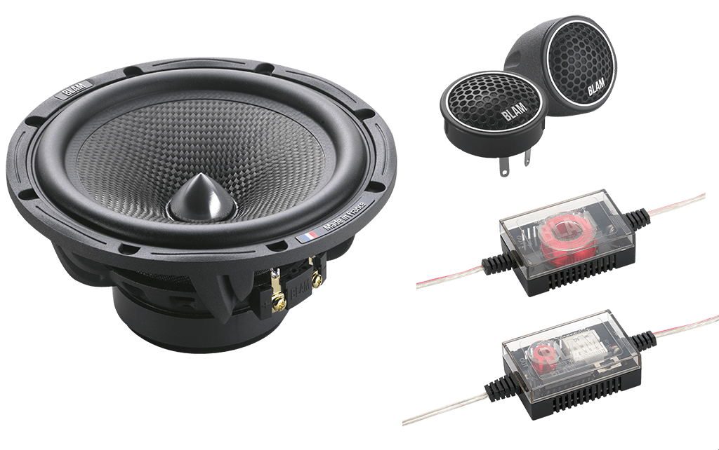 BLAM | S16580PLUS | 2-х компон. акустика, 6,5" (16см), 60/120Вт, 60Гц-40кГц, 2Ом, 94.3 дБ+кросс. | 1