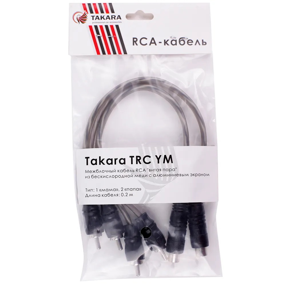 TAKARA | TRC -Y.M. | Y-конектор 0.25m/1«мама»/2 «папа» | превью 3