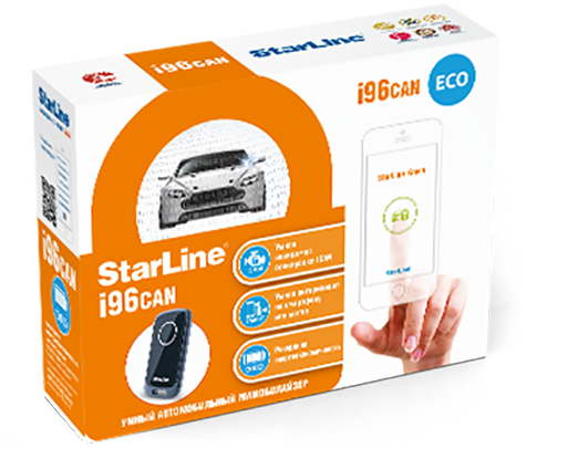 StarLine | i96CAN ECO | 1 метка, модуль блокировки, зуммер | превью 1