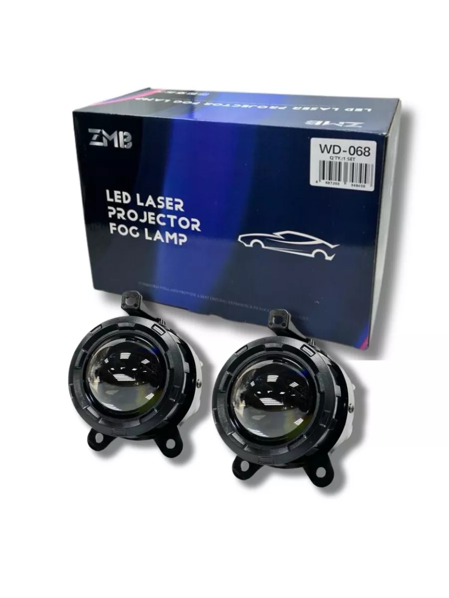 ZMB | WD-068PRO | Bi-LED ГАЗЕЛЬ БИЗНЕС Фара противотуманная диодная к-т 2 шт.  | превью 1